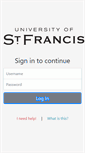 Mobile Screenshot of myusf.stfrancis.edu